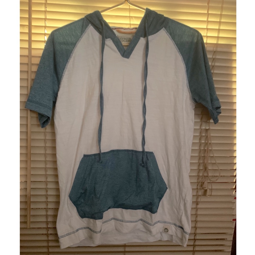 Beautiful free Planet lightweight hoodie two tone